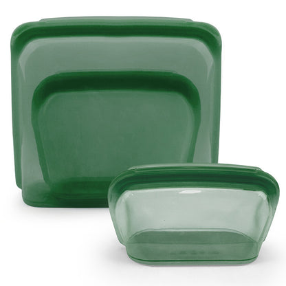 Reusable silicone storage bag