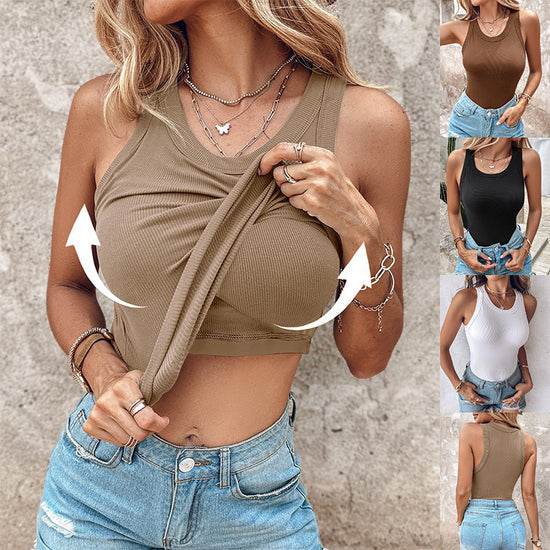 round neck vest, summer vest, solid color sleeveless top, women’s sleeveless top, vest with bra, summer clothing, casual women’s top, sleeveless vest, women’s summer vest, solid color vest, comfortable women’s top, sleeveless fashion top, breathable summer top, casual sleeveless vest, women’s basic top, solid sleeveless vest, trendy summer vest, summer essentials, casual round neck vest, versatile sleeveless top