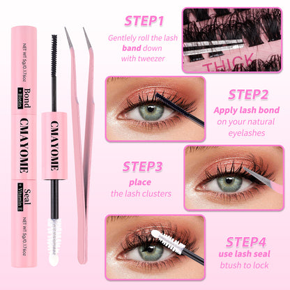 Cosmetic eyelash kit