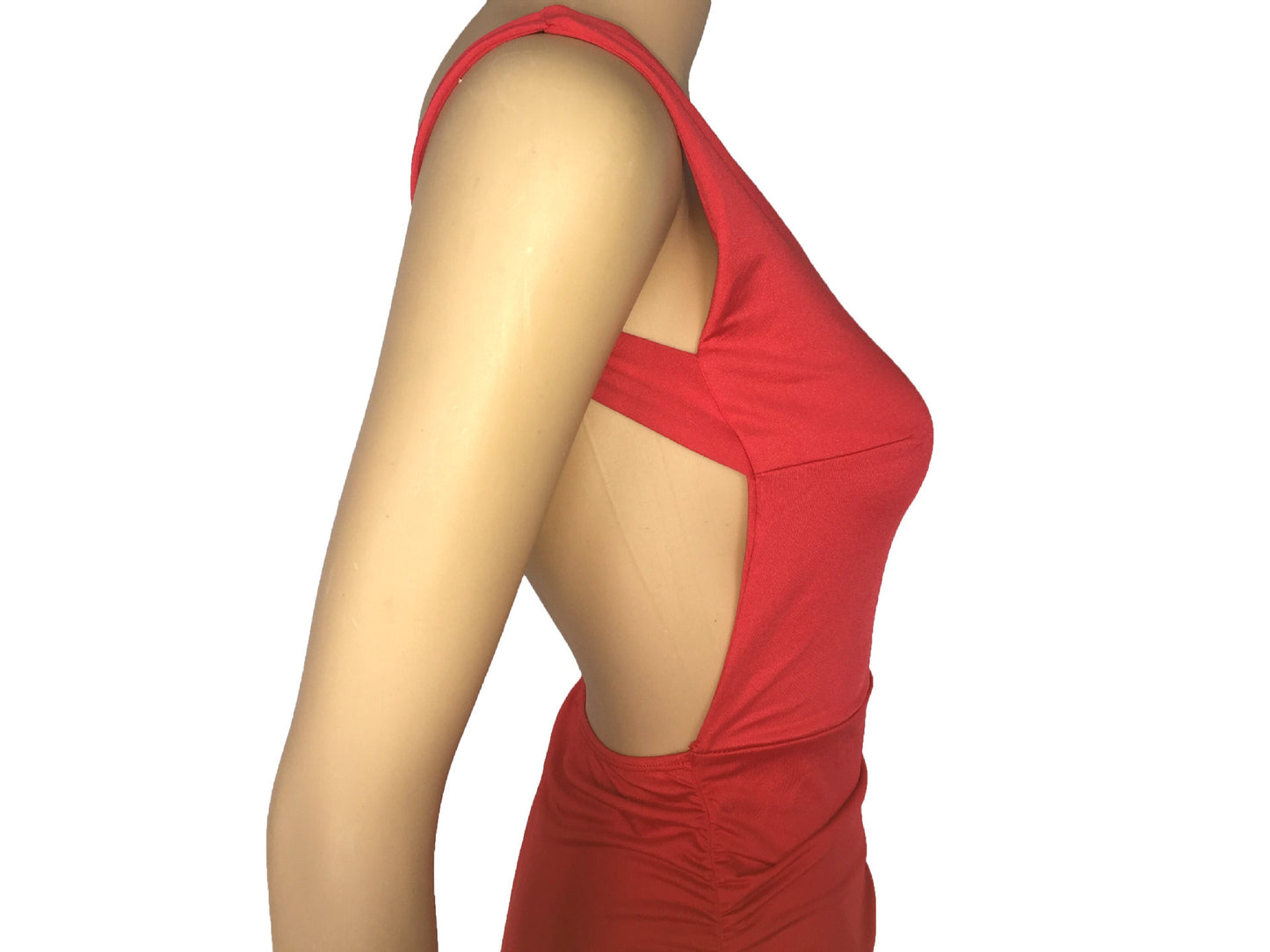 Slim fit halter cocktail dress