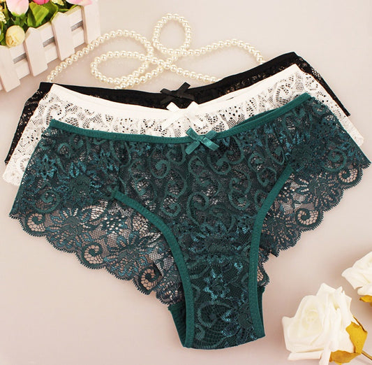 Lace briefs for ladies