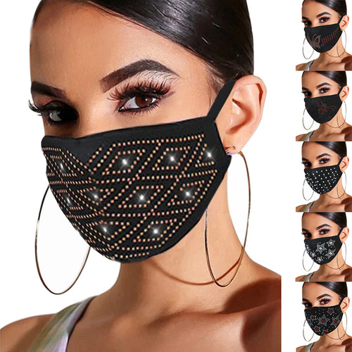 Spring and Summer New Hot Rhinestone Jewelry Masks - FIFI LONDON