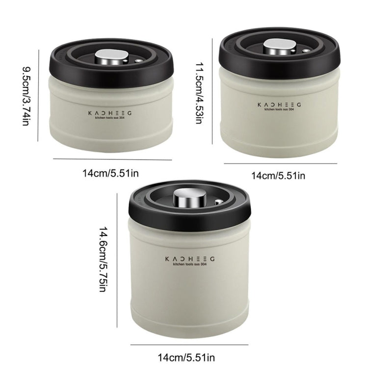 Kacheeg Sealing Can Pressed Vacuum Coffee Bean Tea Cans, Capacity:, 750ml, 1100ml, 1600ml - FIFI LONDON