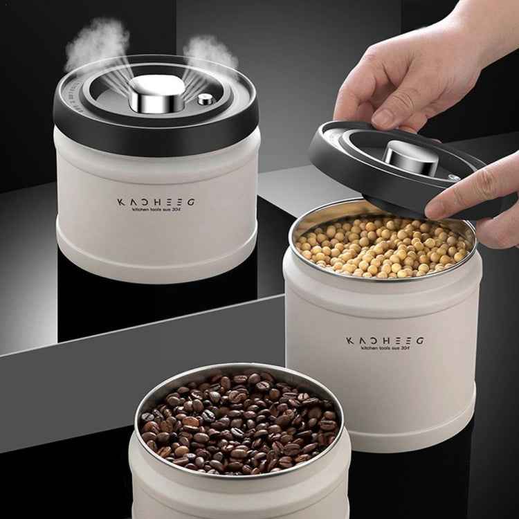 Kacheeg Sealing Can Pressed Vacuum Coffee Bean Tea Cans, Capacity:, 750ml, 1100ml, 1600ml