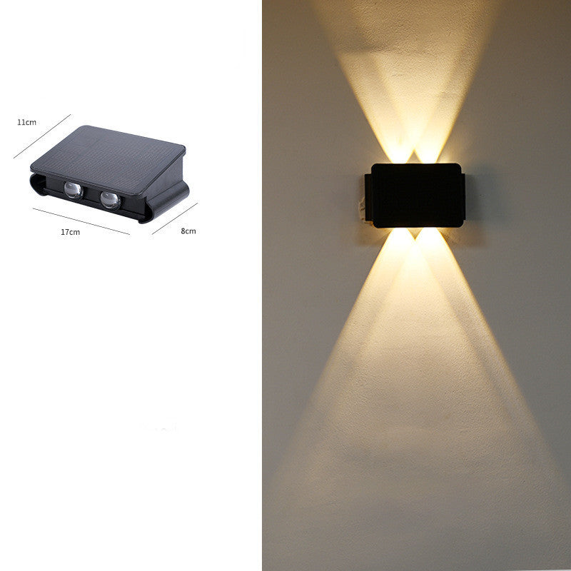 Solar Outdoor Corridor Waterproof Wall Lamp - FIFI LONDON