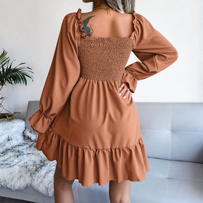 Chic long sleeve party dress