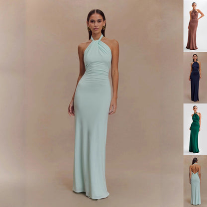 Women’s One Shoulder Bodycon Dress shown front-on on model — Fifi London Summer collection
