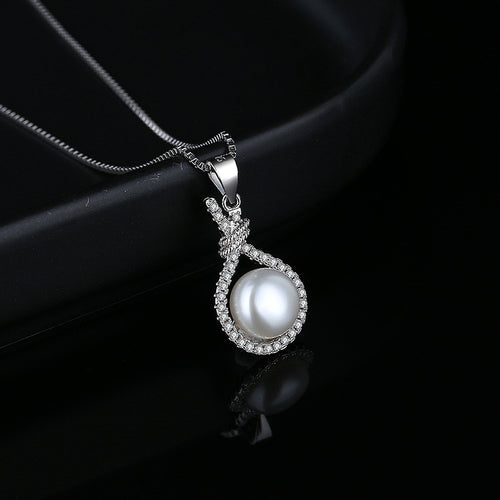 Pearl Pendant Necklace Freshwater Women - FIFI LONDON