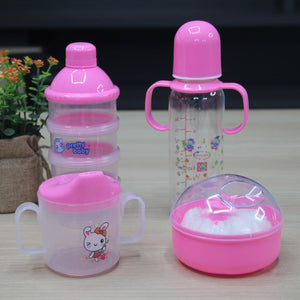 Baby And Toddler Products Milk Bottle Set 4-piece Set Of Maternal And Baby Products - FIFI LONDON