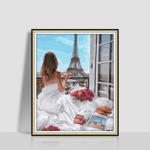 Digital Oil Painting Romantic Atmosphere Combination Hanging Painting - FIFI LONDON