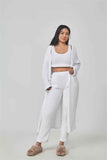 Cozy Pajama Set, 3 Piece Lounge Set, Cute Loungewear, Warm Suit Sets, Matching Set, Lounge Set, 3 Piece Pant Sets, Women Winter Dress