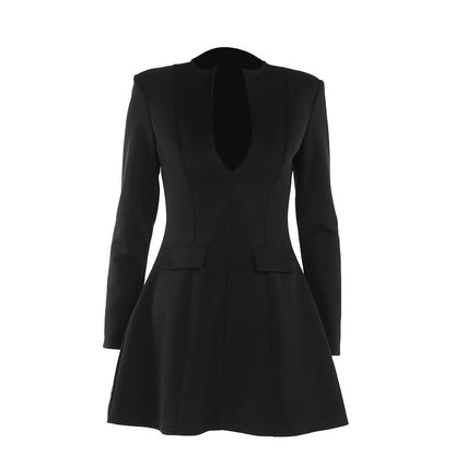 Chic fitted evening dress
